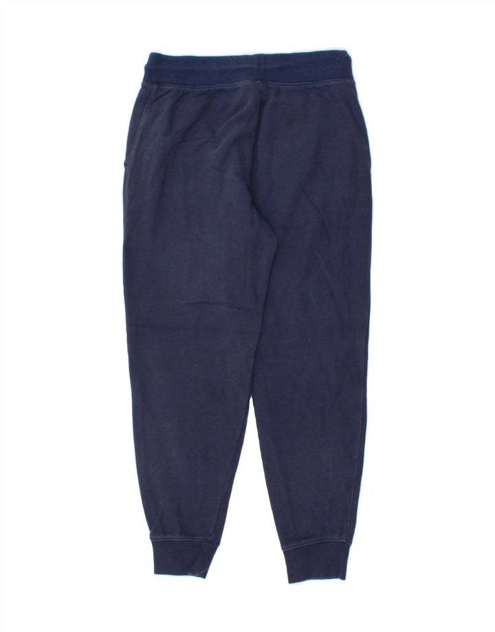 FILA Mens Tracksuit Trousers Joggers Small Navy Blue Cotton Vintage Fila and Second-Hand Fila from Messina Hembry 