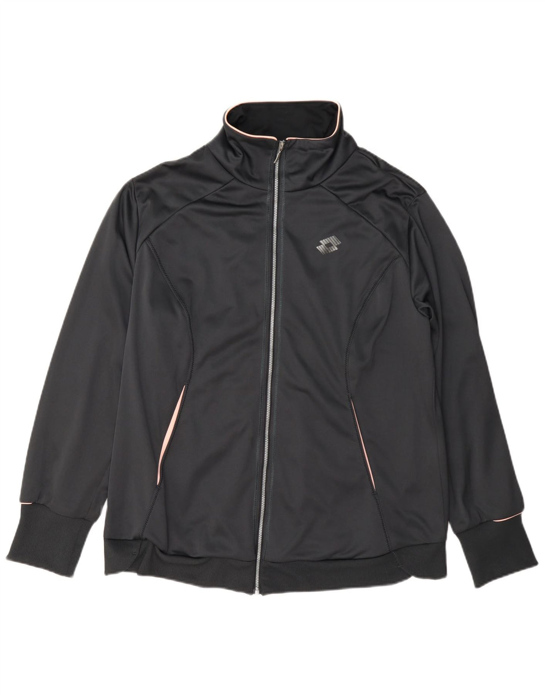 Giacca da tuta da donna Lotto UK 20 2XL Poliestere grigio