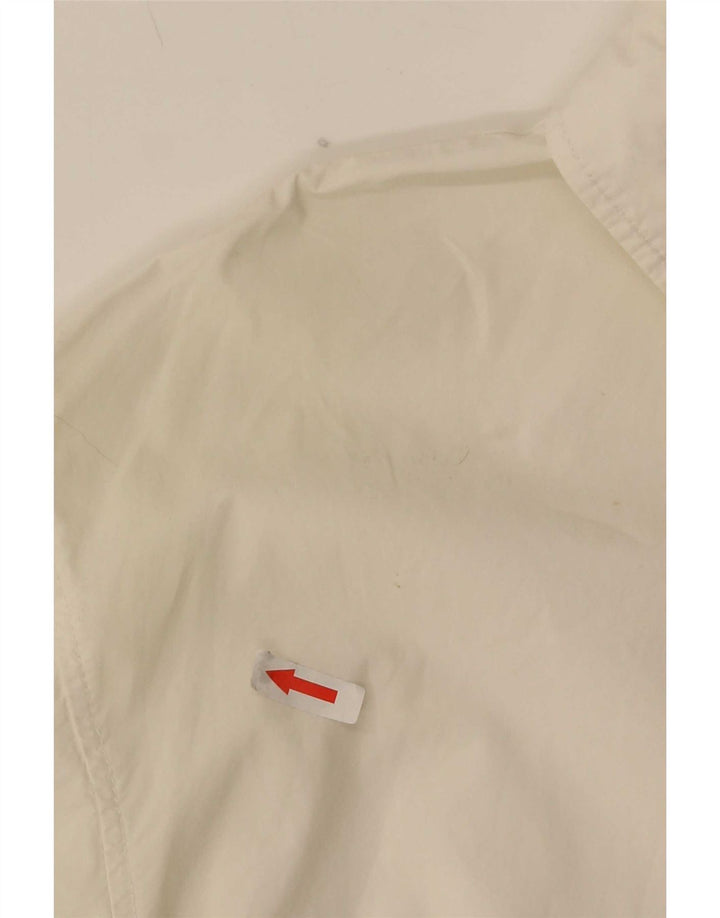 Camicia oversize da donna Zara UK 14 cotone bianco medio
