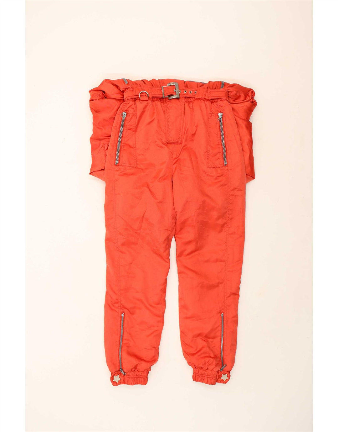 Tuta da sci da donna con cappuccio vestibilità ampia Silvy IT 44 Medium Red Winter