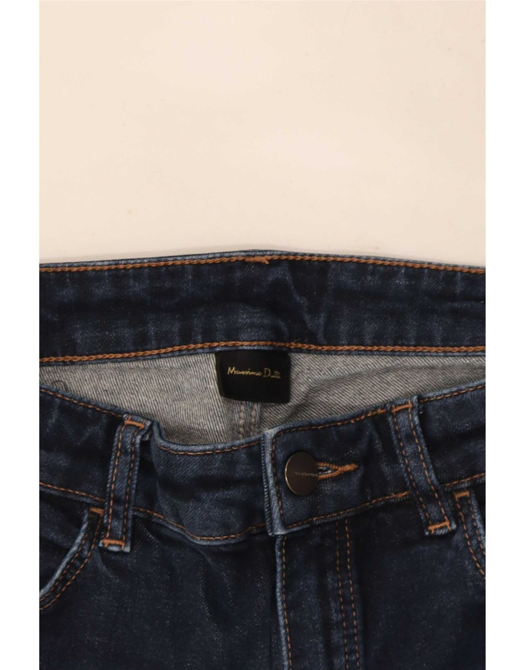 Jeans slim da donna Massimo Dutti W28 L26 Blu navy