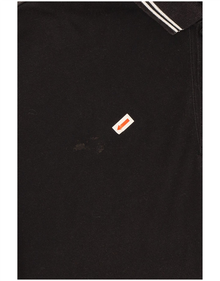 CHAMPION Mens Polo Shirt XL Black