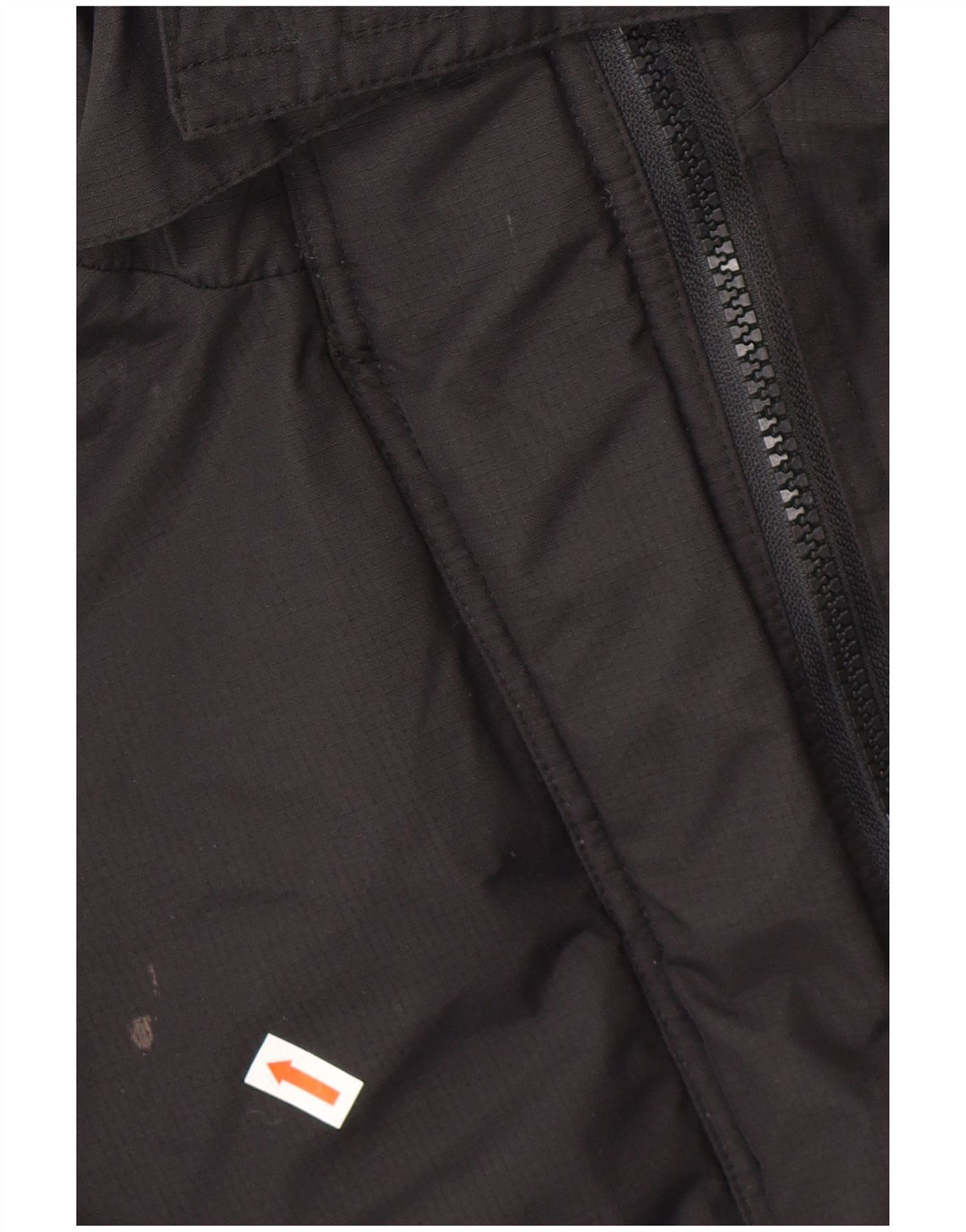 Giacca a vento con cappuccio vestibilità ampia da donna SUPERDRY UK 10 piccola nera