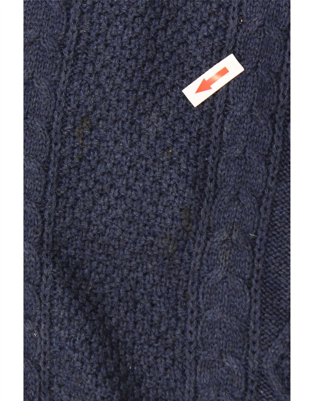 Maglione maglione girocollo da uomo Levi's XL in cotone blu navy