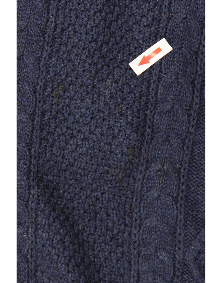 Maglione maglione girocollo da uomo Levi's XL in cotone blu navy