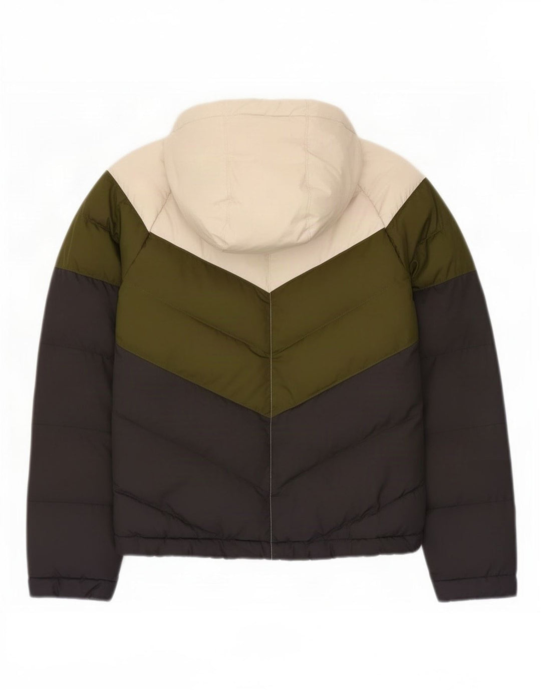 Giacca imbottita con cappuccio Nike da bambino, 8-9 anni, piccola, multicolore