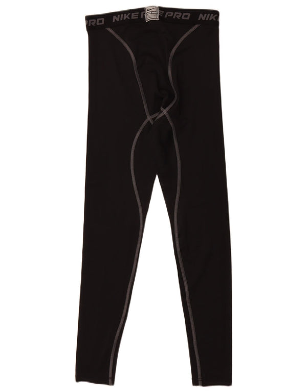 Leggings grafici da uomo Nike UK 39/41 poliestere nero medio