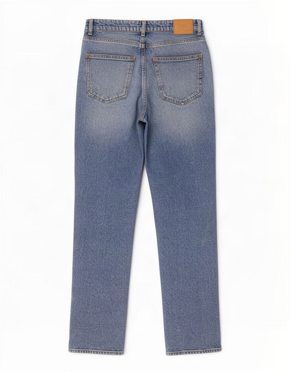 Jeans dritti da donna Zara EU 36 XS W26 L29 Blu
