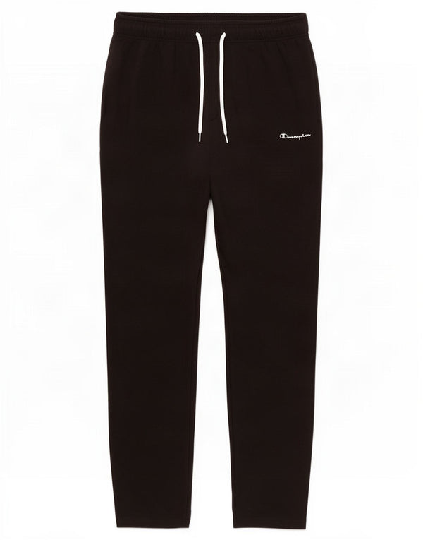 Pantaloni da tuta da uomo Champion in cotone nero medio