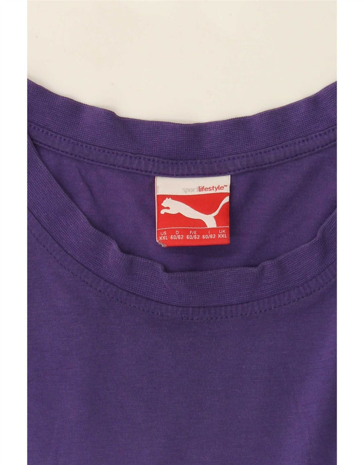 Maglietta Puma da uomo Top 2XL Viola