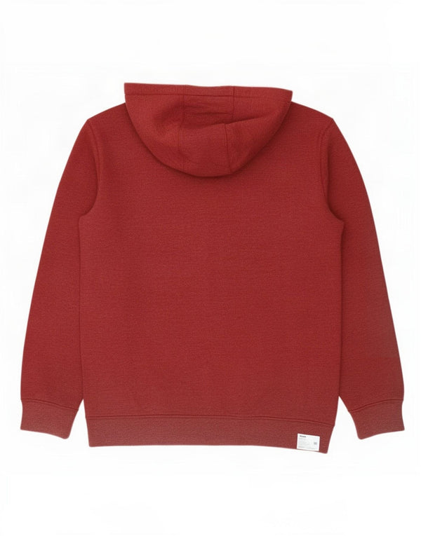 Felpa con cappuccio da uomo Vans XL in cotone rosso