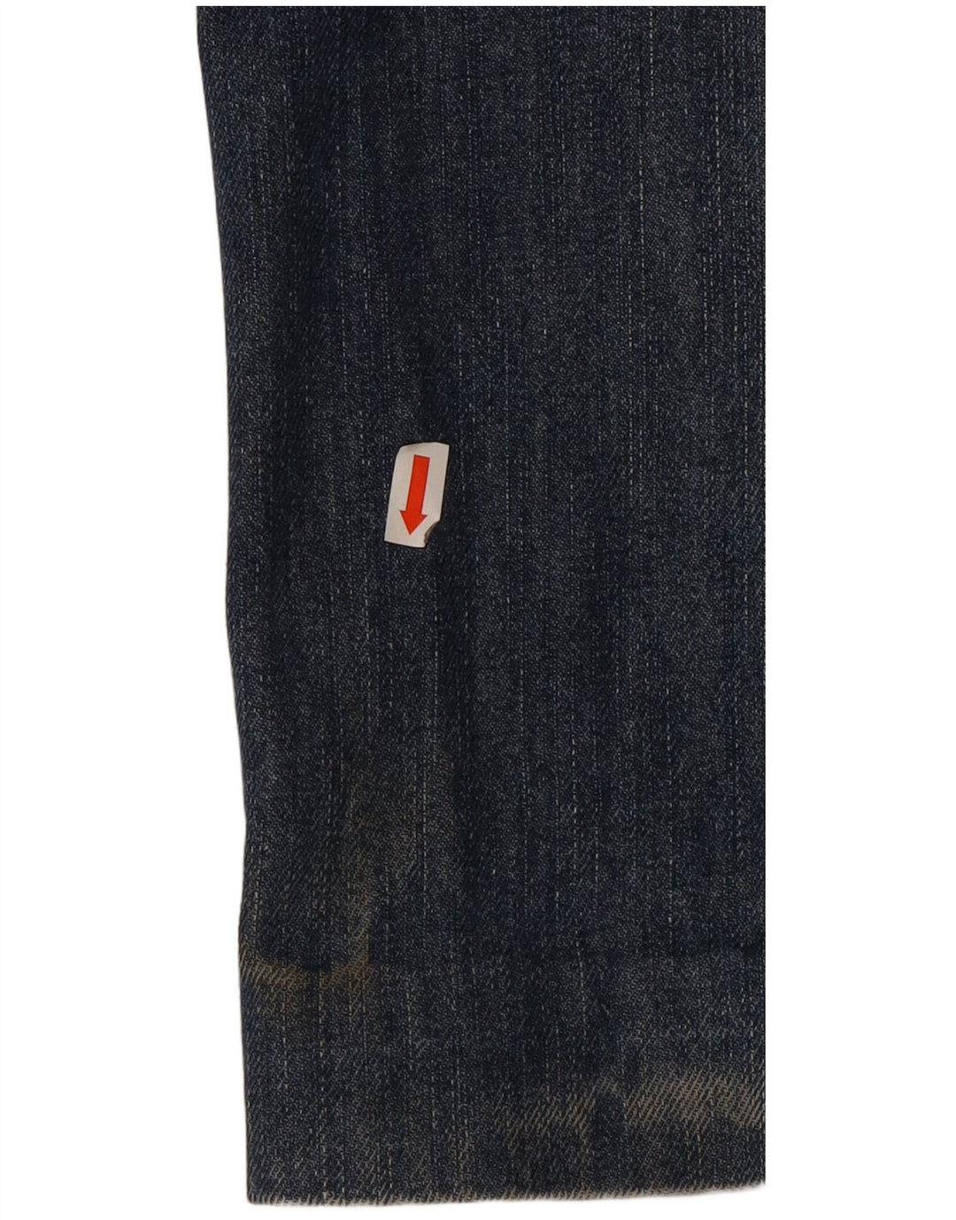 Jeans dritti da uomo Wrangler W32 L32 cotone blu navy