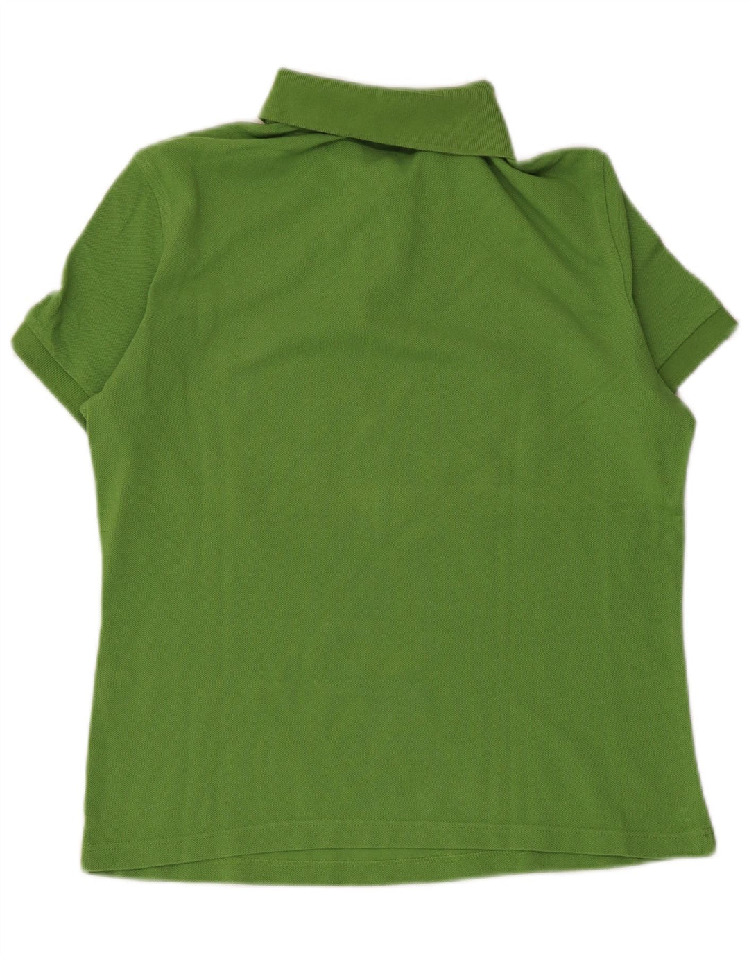 Polo da donna BURBERRY UK 12 verde medio in cotone