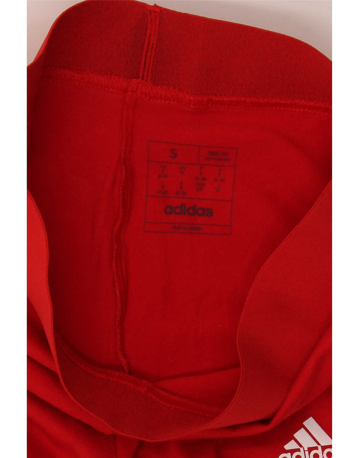 Leggings Adidas Donna UK 8/10 Piccolo Rosso