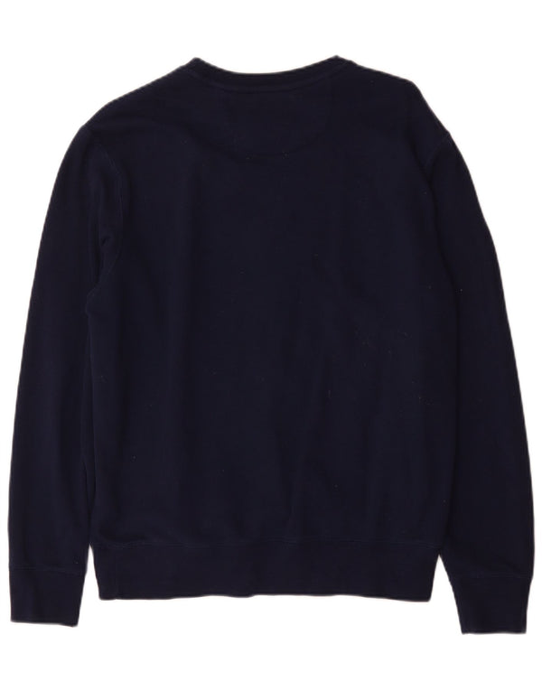 Polo Ralph Lauren Felpa grafica da uomo Maglione medio in cotone blu navy