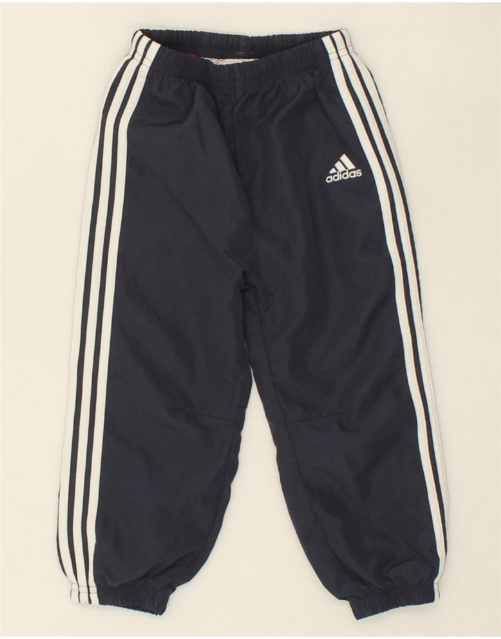 ADIDAS Boys Tracksuit Trousers Joggers 2-3 Years Grey Polyester Vintage Adidas and Second-Hand Adidas from Messina Hembry 