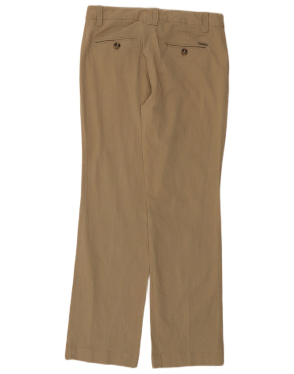 Pantaloni casual bootcut da donna Massimo Dutti EU 42 Large W32 L32 Beige