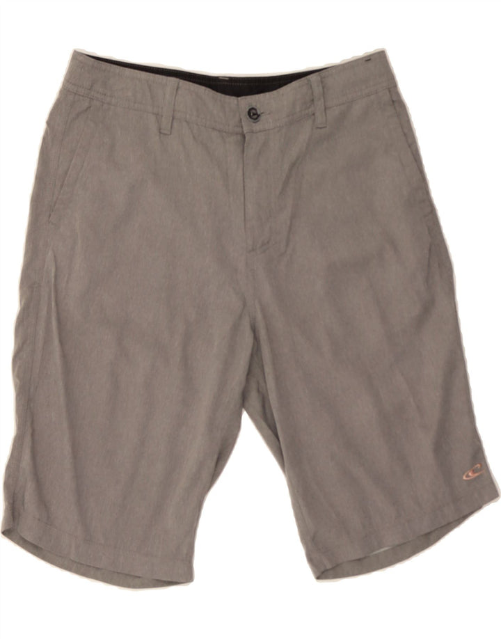 O'NEILL Mens Chino Shorts W30 Medium Grey Polyester Vintage O'Neill and Second-Hand O'Neill from Messina Hembry 