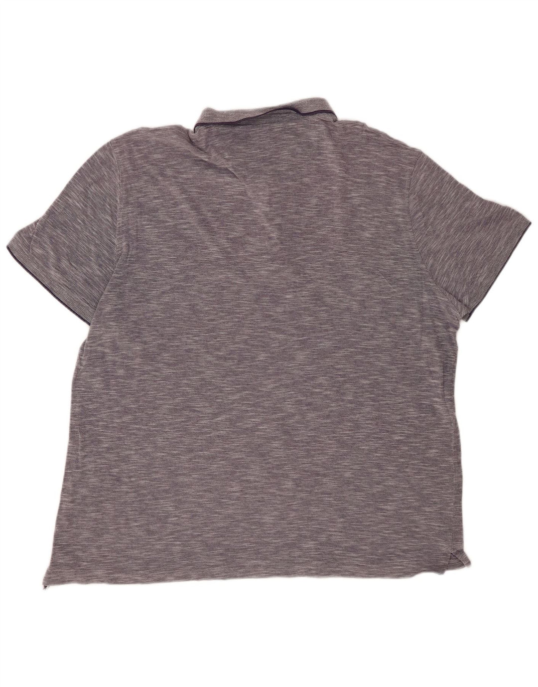 Polo MASSIMO DUTTI da uomo vestibilità casual 2XL blu navy screziato