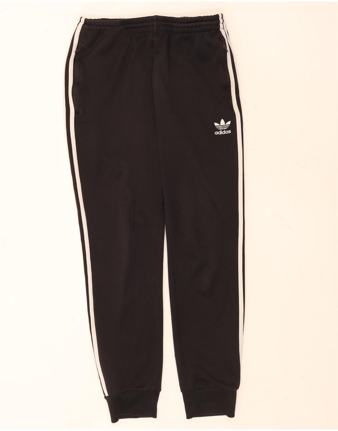 Pantaloni da tuta da uomo Adidas Joggers medio poliestere nero