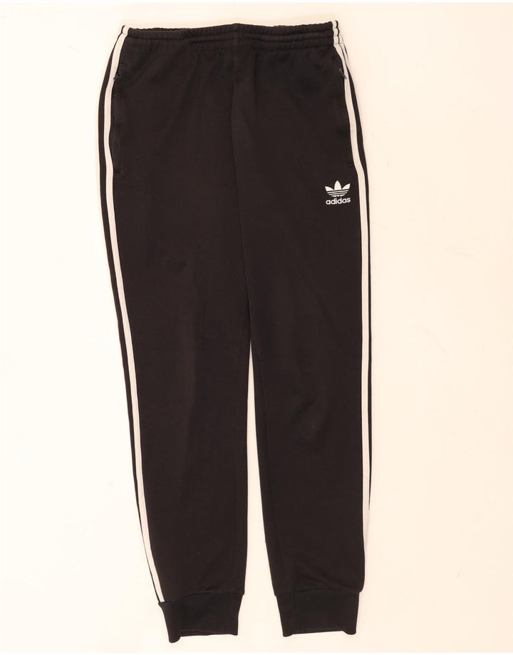 Pantaloni da tuta da uomo Adidas Joggers medio poliestere nero