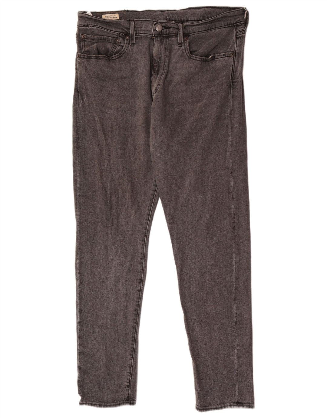 Levi's Uomo 512 Jeans affusolati slim W34 L32 Cotone grigio