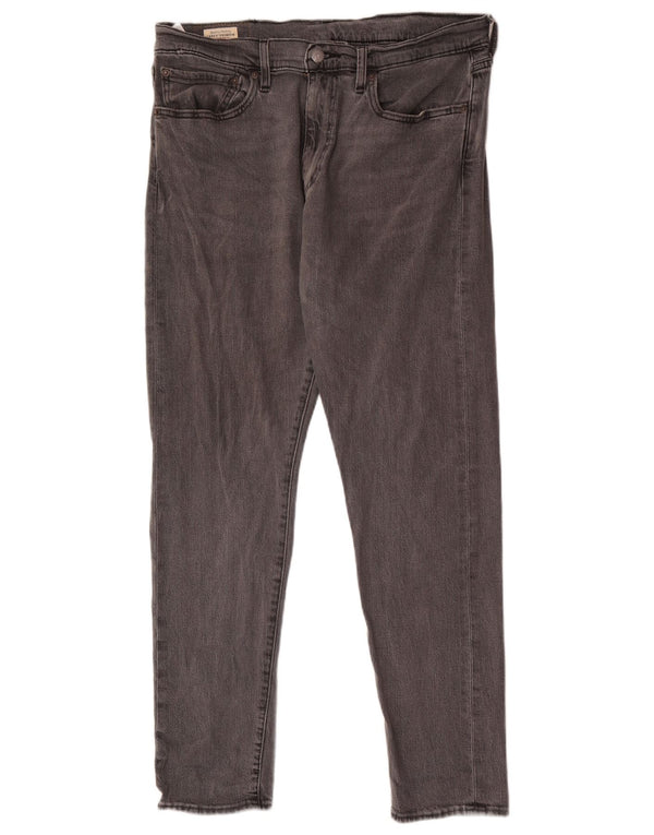 Levi's Uomo 512 Jeans affusolati slim W34 L32 Cotone grigio