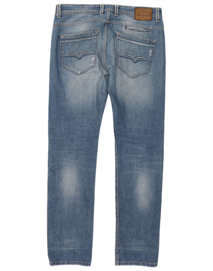 PEPE Jeans Jeans slim effetto consumato da donna W34 L34 cotone blu
