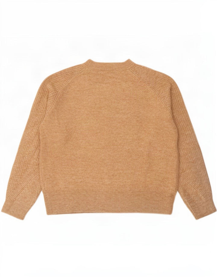Maglione maglione girocollo da donna Marks & Spencer UK 14 Beige medio