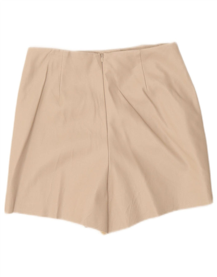 Gonna corta da donna Zara piccola W26 Beige