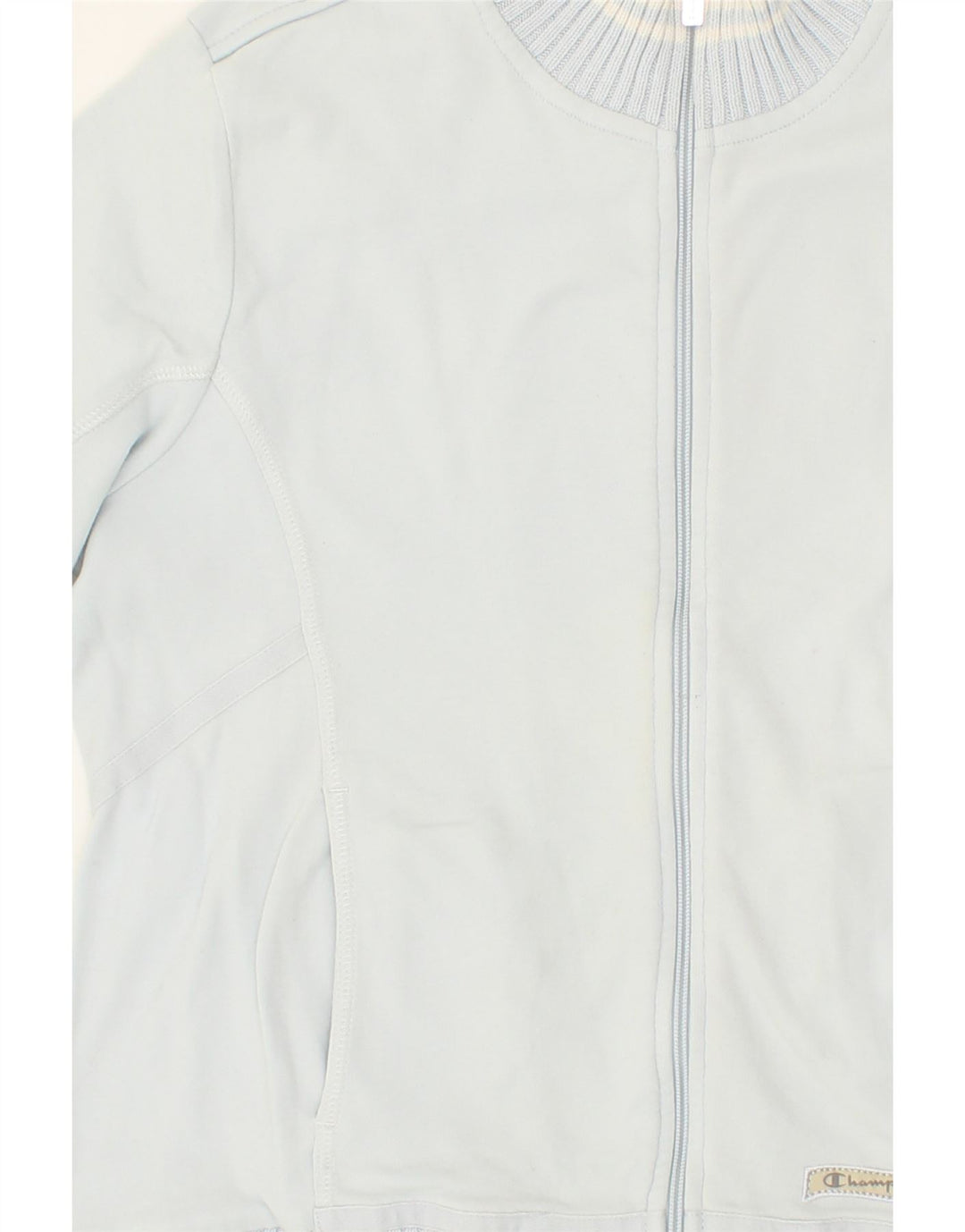 CHAMPION Womens Tracksuit Top Jacket UK 10 Small Blue Cotton Vintage Champion and Second-Hand Champion from Messina Hembry 