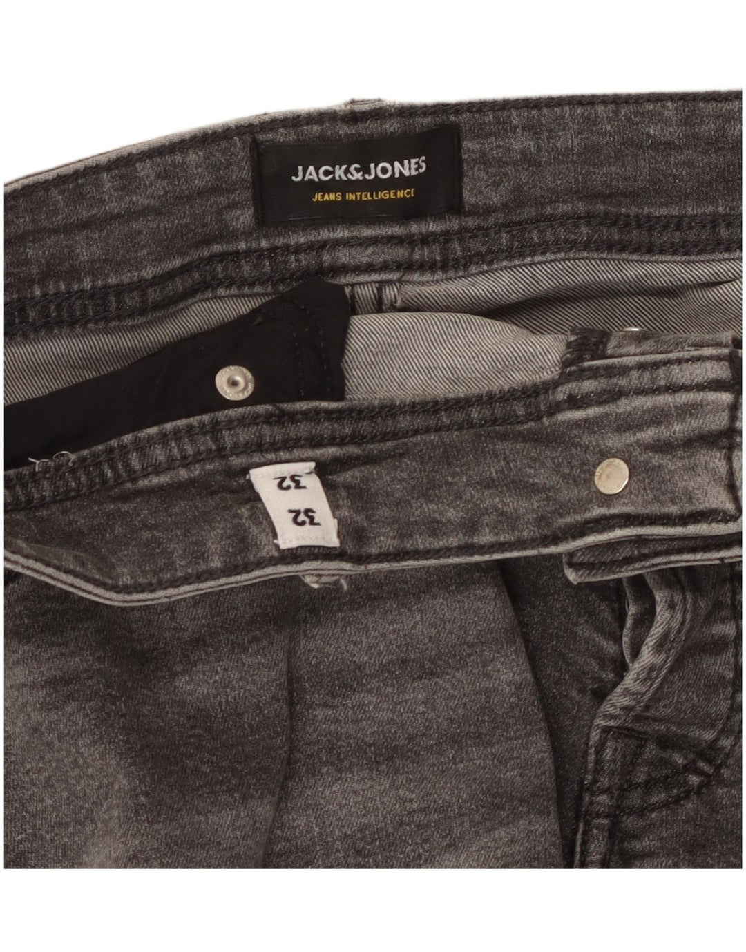 Jeans slim da uomo Jack & Jones W32 L32 Grigi