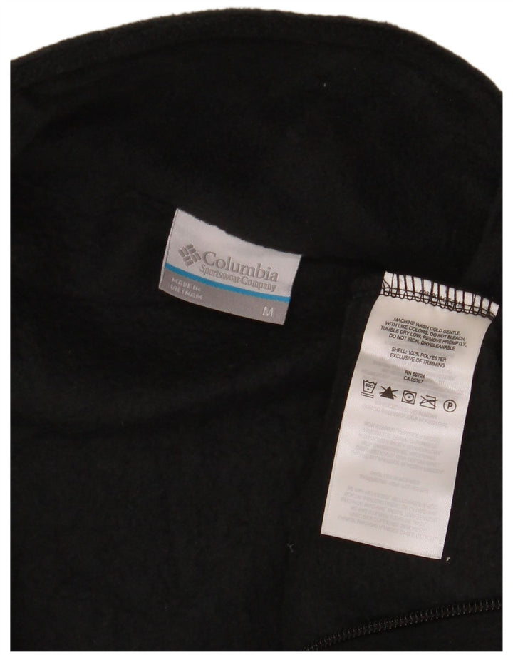 Gilet in pile da donna COLUMBIA UK 14 medio poliestere nero