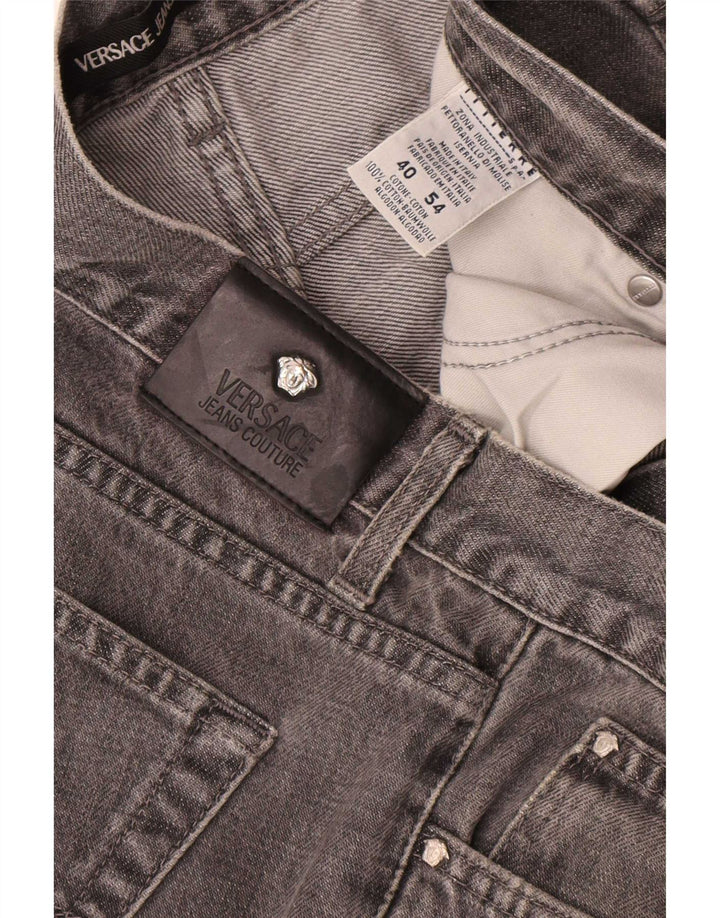 Versace Jeans dritti da uomo W40 L31 Cotone grigio