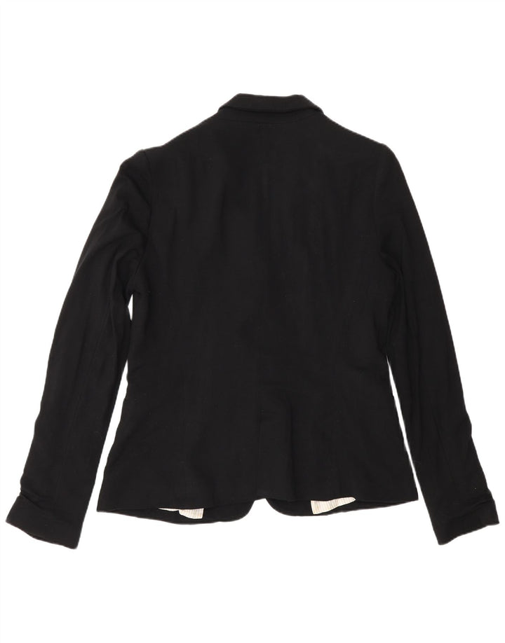 Giacca blazer da donna a 1 bottone Zara UK 18 XL nera