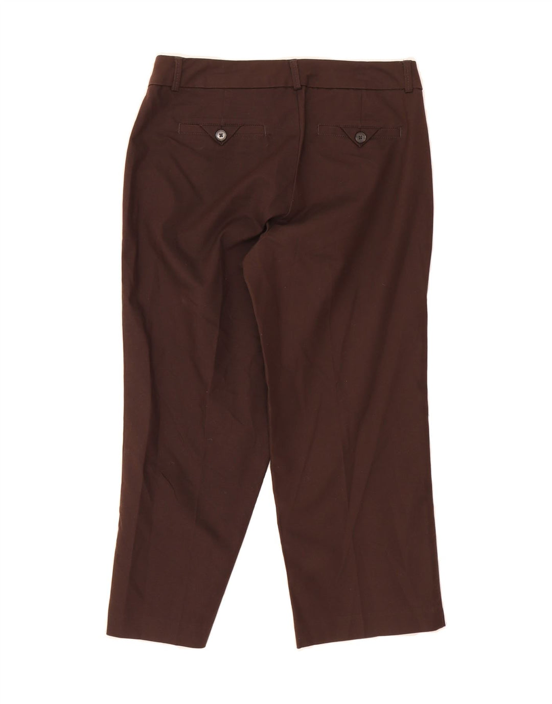 DOCKERS Womens Straight Capri Trousers US 6 Medium W30 L22 Brown Cotton Vintage Dockers and Second-Hand Dockers from Messina Hembry 