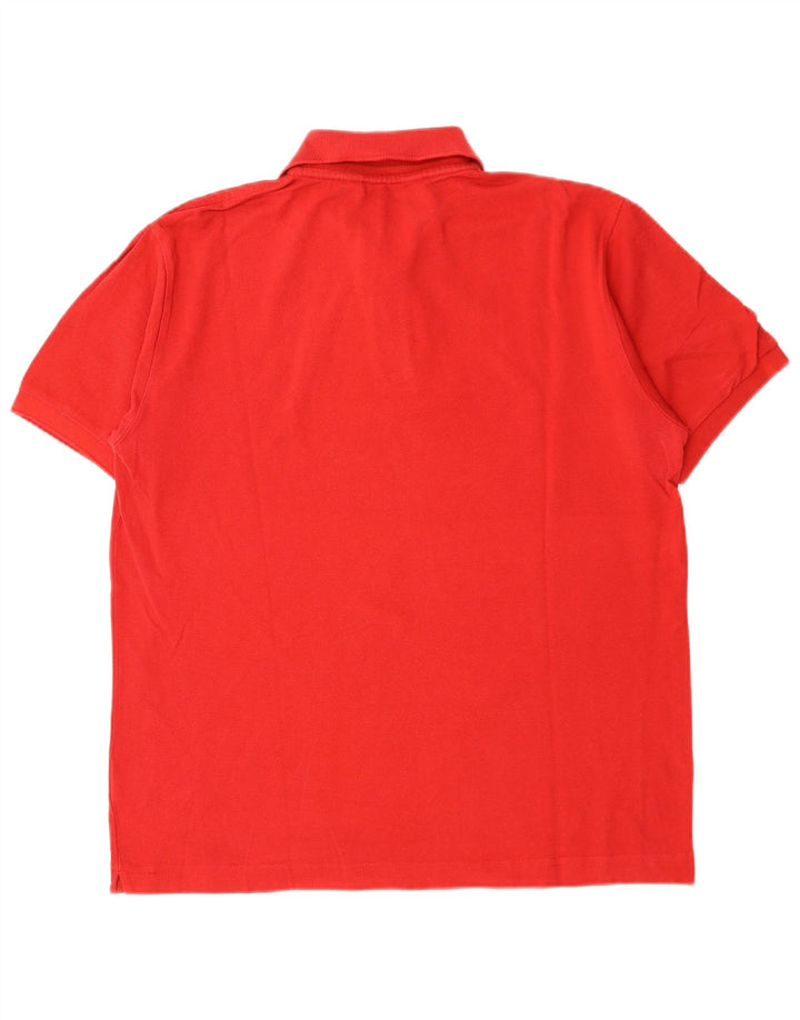 Polo KAPPA Uomo Large Rossa in Cotone