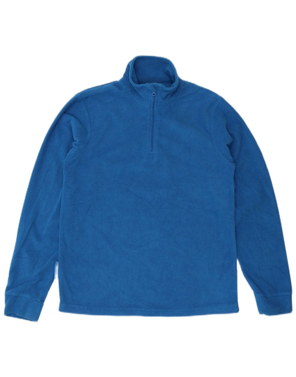 Maglione in pile da ragazzo con zip e collo Mountain Warehouse 12-13 anni Blu Sport