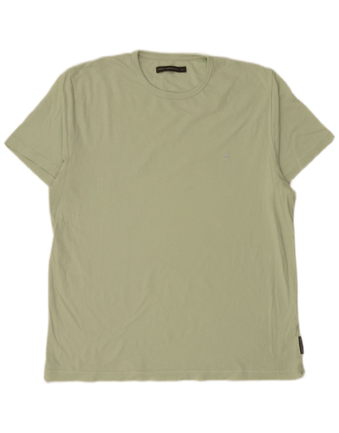 T-shirt da uomo French Connection Top XL in cotone verde