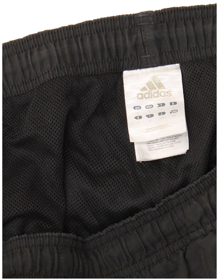 Pantaloni da tuta da uomo Adidas Joggers Large Nero Colourblock Poliestere