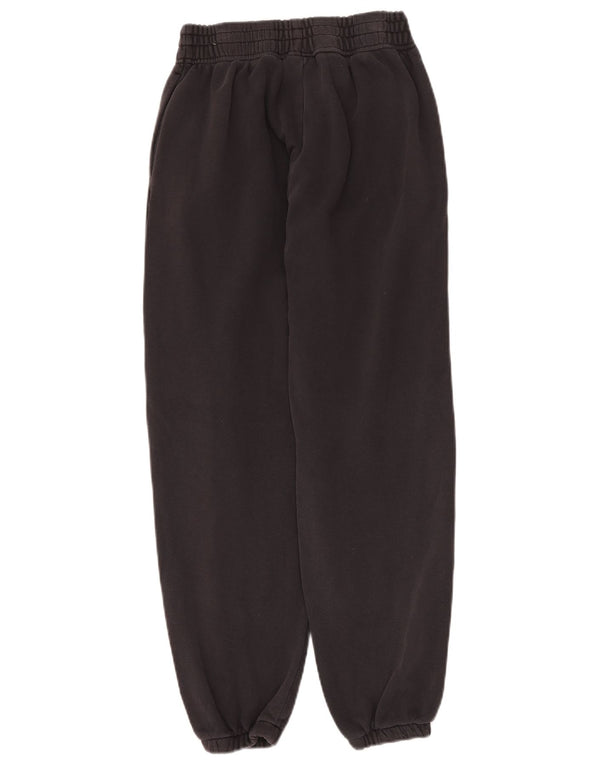 Nike Womens Loose Fit Tracksuit Trousers Joggers UK 10 Small Black Cotton