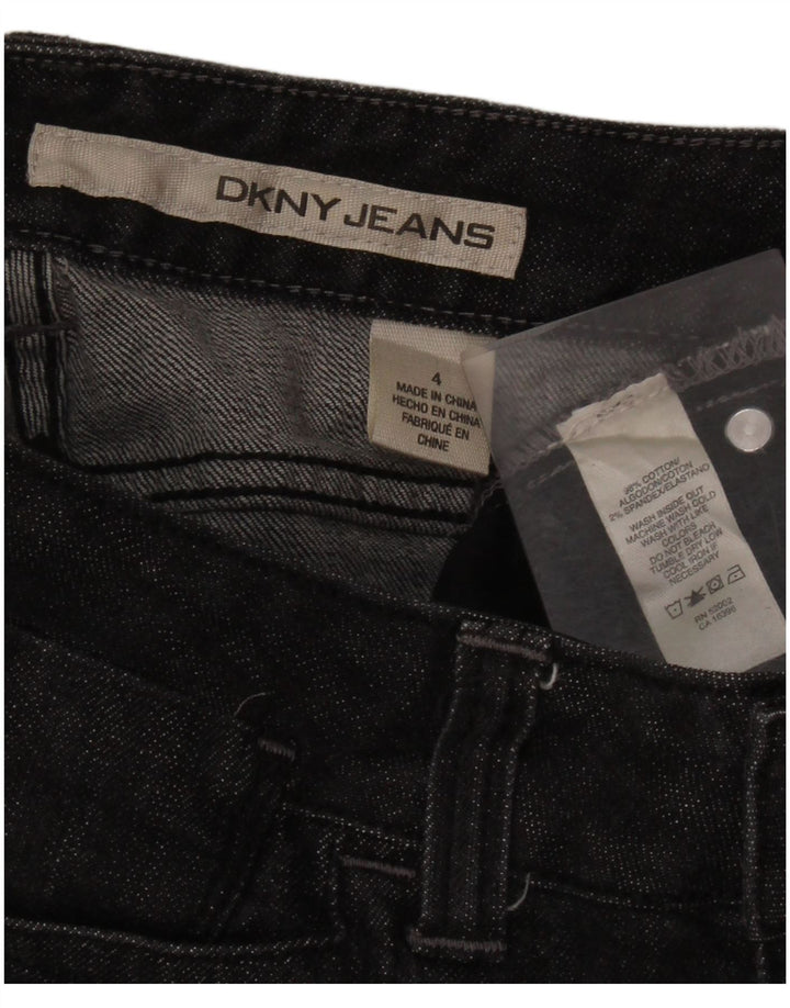 Jeans Bootcut da donna Dkny US 4 Small W28 L30 Cotone grigio