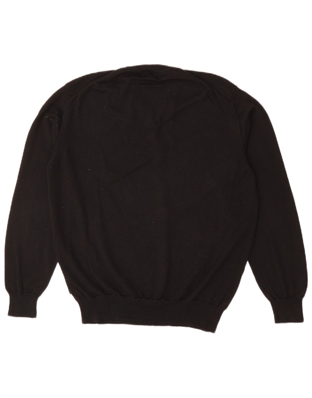 Maglione da uomo con scollo a V HUGO BOSS nero medio