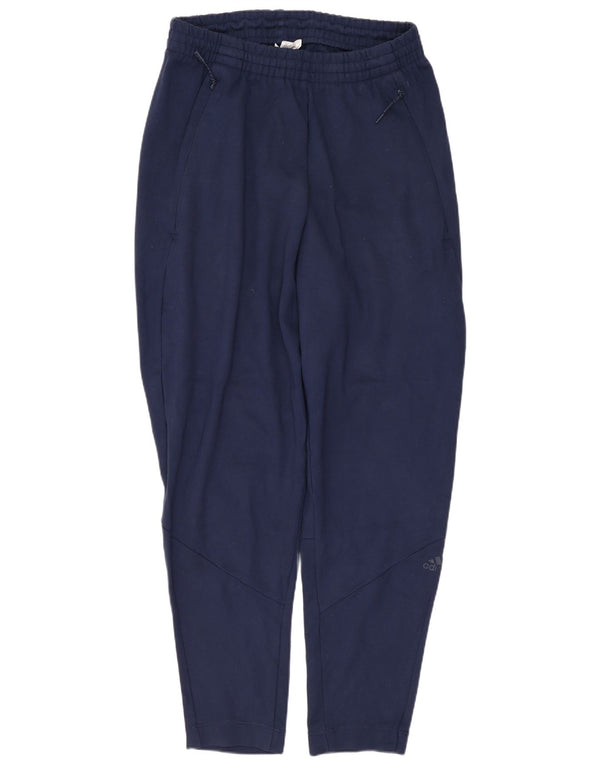Pantaloni da tuta da uomo Adidas Joggers Small Blu Navy in viscosa