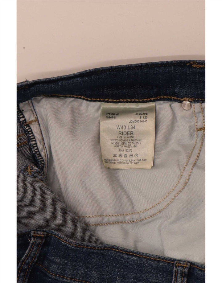 Jeans Lee Rider Slim da uomo W40 L31 in cotone blu