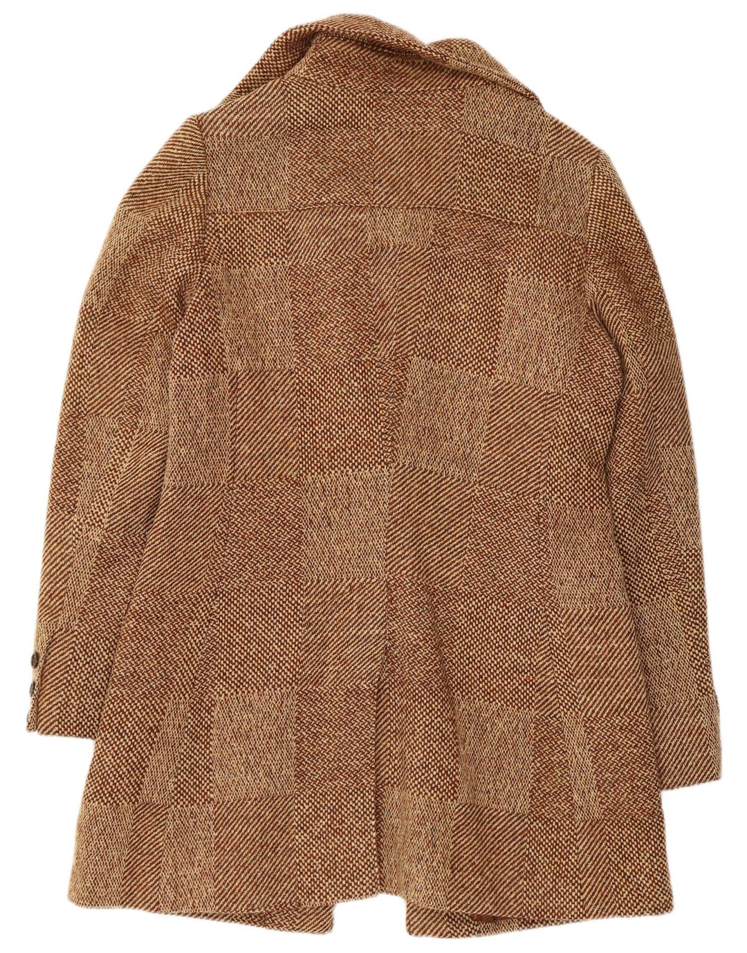 Soprabito da donna Daniel Hechter UK 8 piccolo quadretto marrone