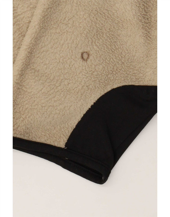 Giacca in pile da uomo Fila UK 36 Small Beige Colourblock Poliestere