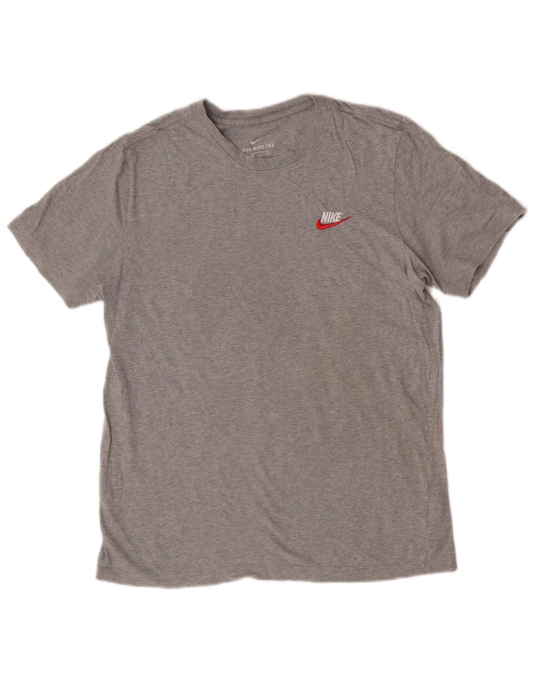 T-shirt da uomo Nike Top in cotone grigio medio