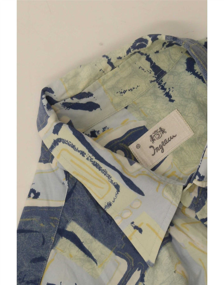 Camicia a maniche corte da uomo Ingram grande geometrica multicolore