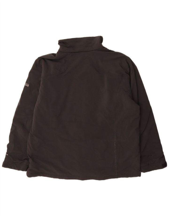 Giacca a vento da uomo Columbia UK 42 XL poliestere nero